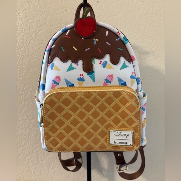 Loungefly Handbags - Loungefly Disney Ice Cream Cone Backpack